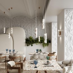 Настенный светильник UP DOWN 12W 3000K Odeon Light TERRAZZO 7012/12WL