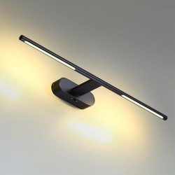 6634/7WL HIGHTECH ODL24 металл/черный/акрил Настенный светильник IP20 LED 7W 3000K/4000K/6000K (перекл ч/з тумблер) 220V ALEDO