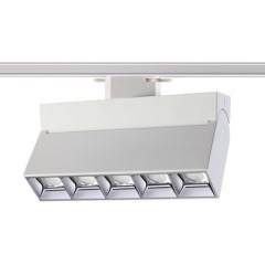 Трехжильный однофазный трековый светодиодный светильник Novotech EOS 358665 3000лм 25Вт