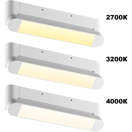 359802 OVER NT25 400 белый Светильник накладной с перекл. цв. температуры IP20 LED 24W 180-265V 2700К/3200К/4000К ITER