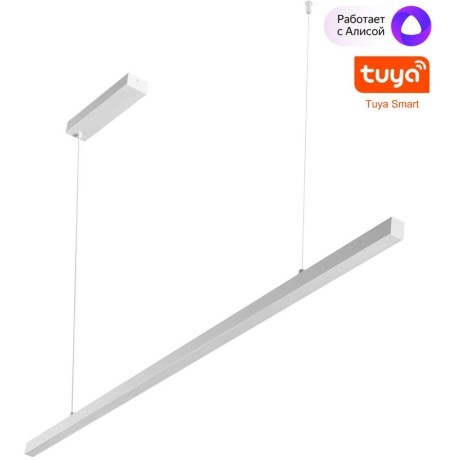Светильник подвесной диммируемый со сменой цветовой температуры (пульт ДУ/прилож. Smart Life) IP20 LED 48W 3000-6000К Novotech SOTTO 359441