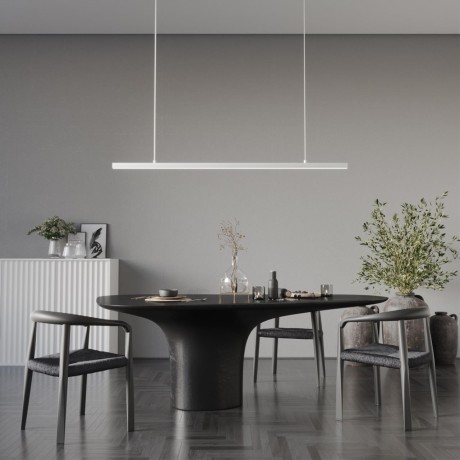 Светильник подвесной диммируемый со сменой цветовой температуры (пульт ДУ/прилож. Smart Life) IP20 LED 48W 3000-6000К Novotech SOTTO 359441