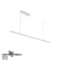 Светильник подвесной диммируемый со сменой цветовой температуры (пульт ДУ/прилож. Smart Life) IP20 LED 48W 3000-6000К Novotech SOTTO 359441