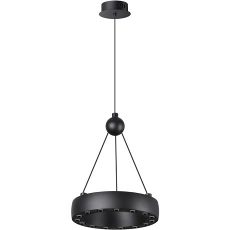 Светильник подвесной светодиодный, длина провода 2м LED 12W вниз 5W вверх 1360Лм 3000K Novotech TURN 359396