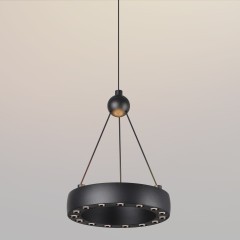 Светильник подвесной светодиодный, длина провода 2м LED 12W вниз 5W вверх 1360Лм 3000K Novotech TURN 359396