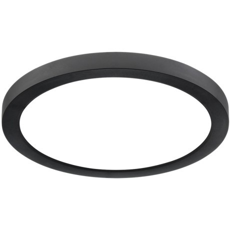 7788/18L Светодиодный тонкий светильник накл/встр. монтажа, датчик движения, мех перекл. цв. температуры, рег. врезного отверстия 18Вт 3000/4000/6500К 1510лм IP44 Sonex NEBULA BLACK