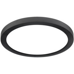 7788/18L Светодиодный тонкий светильник накл/встр. монтажа, датчик движения, мех перекл. цв. температуры, рег. врезного отверстия 18Вт 3000/4000/6500К 1510лм IP44 Sonex NEBULA BLACK