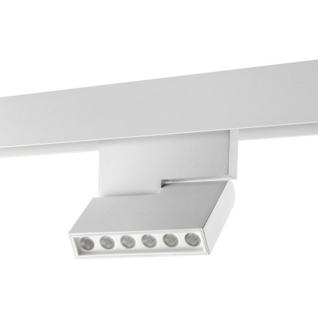 358627 Трековый светодиодный управляемый пультом светильник Novotech Flum CRI90+ 3000-6500К 960Лм 24° 12W