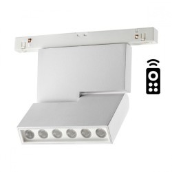 358627 Трековый светодиодный управляемый пультом светильник Novotech Flum CRI90+ 3000-6500К 960Лм 24° 12W
