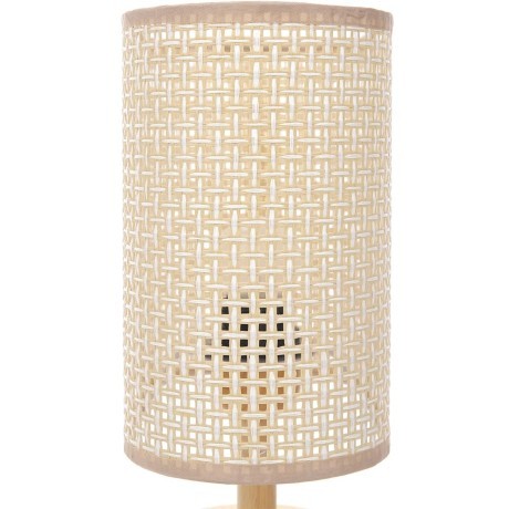 8201/1T COUNTY LN25 бежевый, дерево/текстиль Настольная лампа E27 1*60W 220V MADERANA
