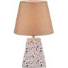 8142/1T MODERNI LN25 бежевый/коричневый, керамика/текстиль Настольная лампа Е27 1*60W 220V TERAZIO