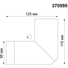 Накладной светильник IP20 GU10 50W 220V Novotech ELITE 370595