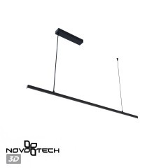 Светильник подвесной диммируемый со сменой цветовой температуры (пульт ДУ/прилож. Smart Life) LED 48W 3000-6000К Novotech SOTTO 359442