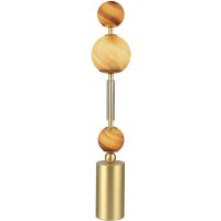 5457/4TL Светодиодная декоративная коричневая настольная лампа 4W 2500K 113Лм ODEON LIGHT EXCLUSIVE CALLISTO