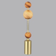 5457/4TL Светодиодная декоративная коричневая настольная лампа 4W 2500K 113Лм ODEON LIGHT EXCLUSIVE CALLISTO