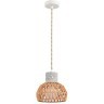 8367/1A Подвесной светильник эко с плафоном 20см из джутового шнура под лампу E27 Limion ECO BOHO