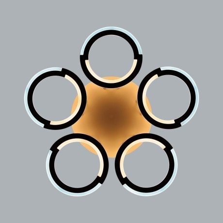 Потолочный светильник с ПДУ LED 55W 3000-6000К Lumion KALIFA 8027/55CL