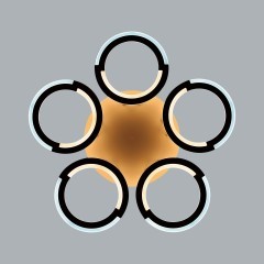 Потолочный светильник с ПДУ LED 55W 3000-6000К Lumion KALIFA 8027/55CL