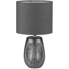 8147/1T MODERNI LN25 серый, керамика/текстиль Настольная лампа Е27 1*60W 220V AKIVI