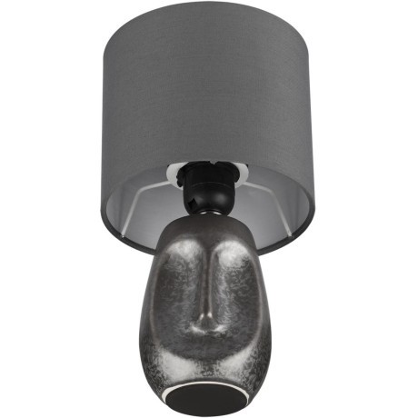 8147/1T MODERNI LN25 серый, керамика/текстиль Настольная лампа Е27 1*60W 220V AKIVI