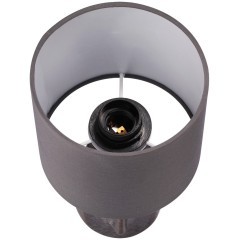 8147/1T MODERNI LN25 серый, керамика/текстиль Настольная лампа Е27 1*60W 220V AKIVI