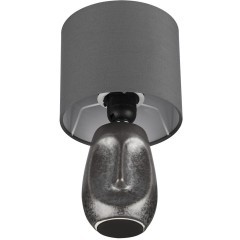 8147/1T MODERNI LN25 серый, керамика/текстиль Настольная лампа Е27 1*60W 220V AKIVI