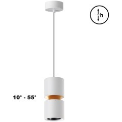 Светильник подвесной с механизмом регулировки высоты, провод 2м LED 10W/3W 3000K 1090Лм Novotech ARISTO 359339