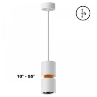 Светильник подвесной с механизмом регулировки высоты, провод 2м LED 10W/3W 3000K 1090Лм Novotech ARISTO 359339