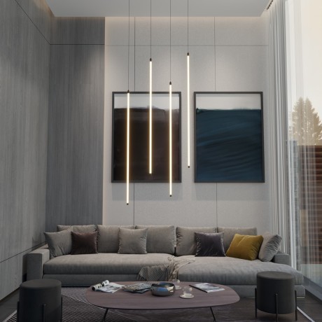 Модульный светодиодный линейный светильник 20W 4000K 1600Лм Novotech VITZ 359358