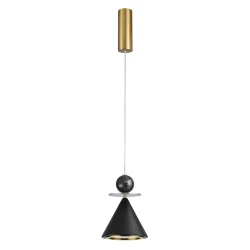 5475/10LE ODEON LIGHT EXCLUSIVE JAZZ латунно-черный подвесной светильник, LED 10 Вт, 3000 К, 701 Лм, IP20, 220 В