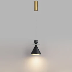 5475/10LE ODEON LIGHT EXCLUSIVE JAZZ латунно-черный подвесной светильник, LED 10 Вт, 3000 К, 701 Лм, IP20, 220 В