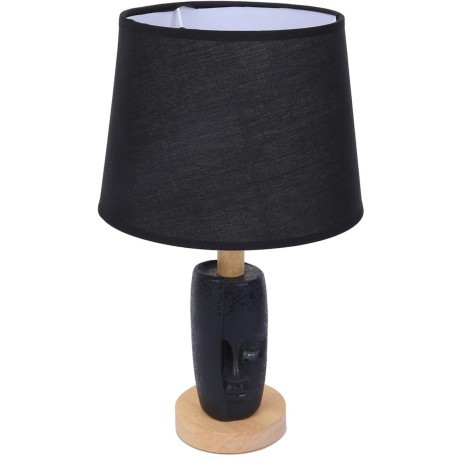 8209/1T MODERNI LN25 черный, керамика/текстиль Настольная лампа Е27 1*60W 220V VISIONA