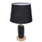 8209/1T MODERNI LN25 черный, керамика/текстиль Настольная лампа Е27 1*60W 220V VISIONA