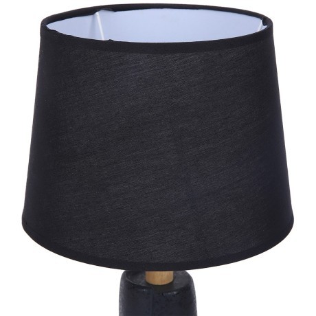 8209/1T MODERNI LN25 черный, керамика/текстиль Настольная лампа Е27 1*60W 220V VISIONA
