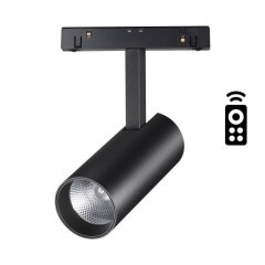 358630 Трековый светодиодный управляемый пультом светильник Novotech Flum CRI90+ 3000-6500К 1080Лм 38° 12W