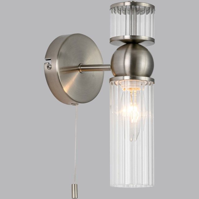 Бра с выключателем Е14 1*40W Lumion DENVER 8277/1W