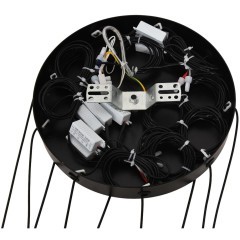 8400/27L Подвесная светодиодная люстра-паук с проводами 3м и плафонами разной длины LED 27Вт 990Лм 3000K CRI80 220V LUMION STICK