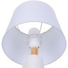 8210/1T MODERNI LN25 белый, керамика/текстиль Настольная лампа Е27 1*60W 220V VISIONA