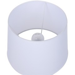 8210/1T MODERNI LN25 белый, керамика/текстиль Настольная лампа Е27 1*60W 220V VISIONA