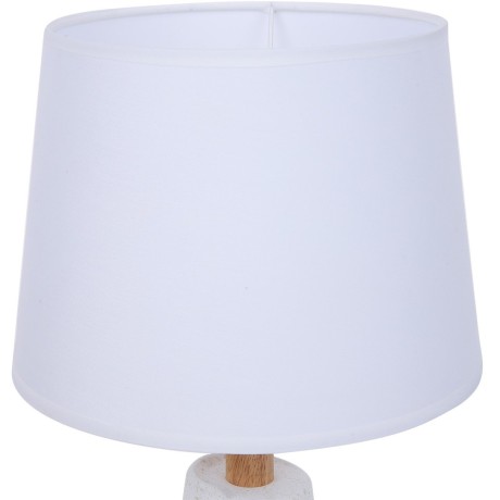 8210/1T MODERNI LN25 белый, керамика/текстиль Настольная лампа Е27 1*60W 220V VISIONA