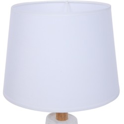 8210/1T MODERNI LN25 белый, керамика/текстиль Настольная лампа Е27 1*60W 220V VISIONA