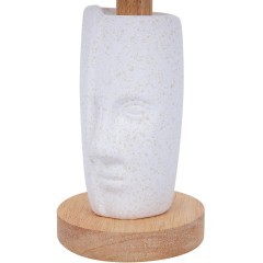 8210/1T MODERNI LN25 белый, керамика/текстиль Настольная лампа Е27 1*60W 220V VISIONA