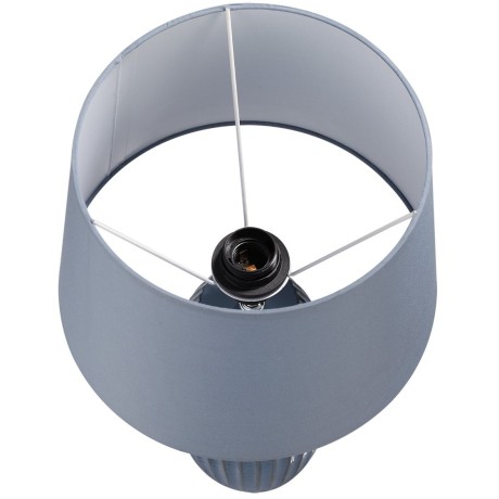 8122/1T COMFI LN25 синий, керамика/текстиль Настольная лампа E27 1*60W 220V LAPUNA