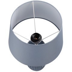 8122/1T COMFI LN25 синий, керамика/текстиль Настольная лампа E27 1*60W 220V LAPUNA