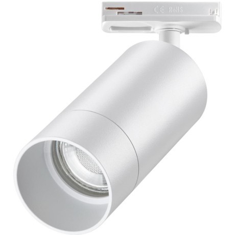 Однофазный двужильный трековый светильник Novotech 370860 SLIM под сменную лампу GU10