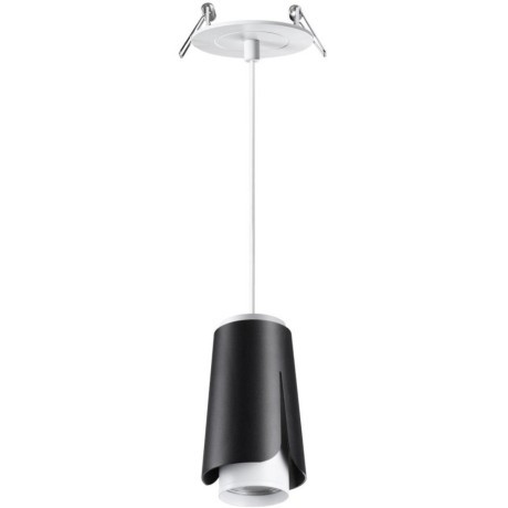 Подвесной светильник цилиндр Novotech 370830 TUL IP под лампу 1xGU10 9W