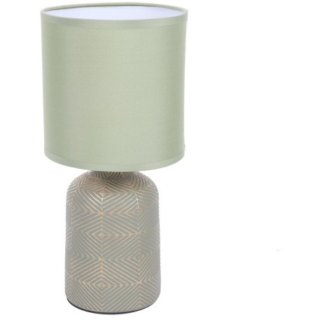 8222/1T MODERNI LN25 зеленый, керамика/текстиль Настольная лампа Е27 1*60W 220V NIANA