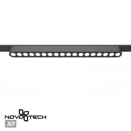 359244 Трековый магнитный светодиодный светильник Novotech SMAL 48V CRI90+ 3000К 1710Лм 36° 18W