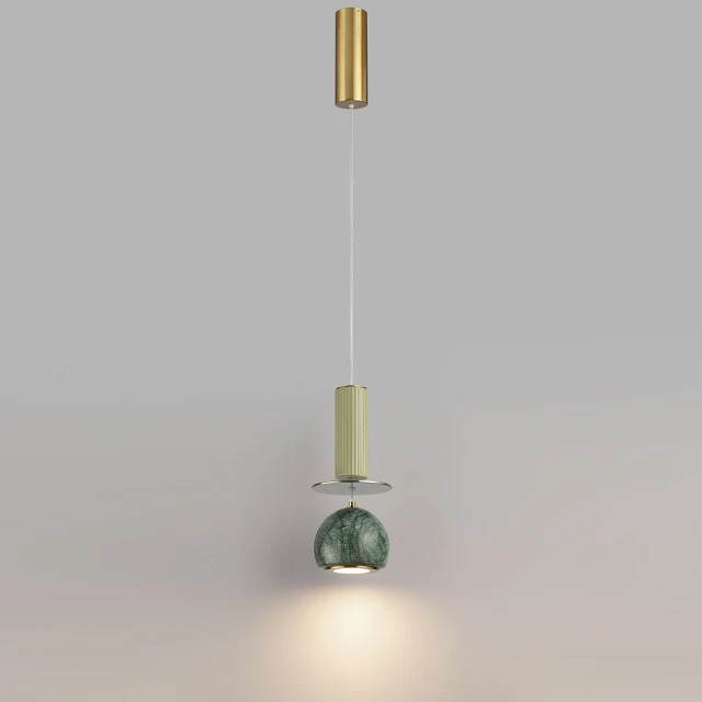5475/4L ODEON LIGHT EXCLUSIVE JAZZ L-VISION зелёный подвесной светильник, LED 4 Вт, 3000 К, 174 Лм, IP20, подключение 220 В