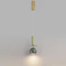 5475/4L ODEON LIGHT EXCLUSIVE JAZZ L-VISION зелёный подвесной светильник, LED 4 Вт, 3000 К, 174 Лм, IP20, подключение 220 В